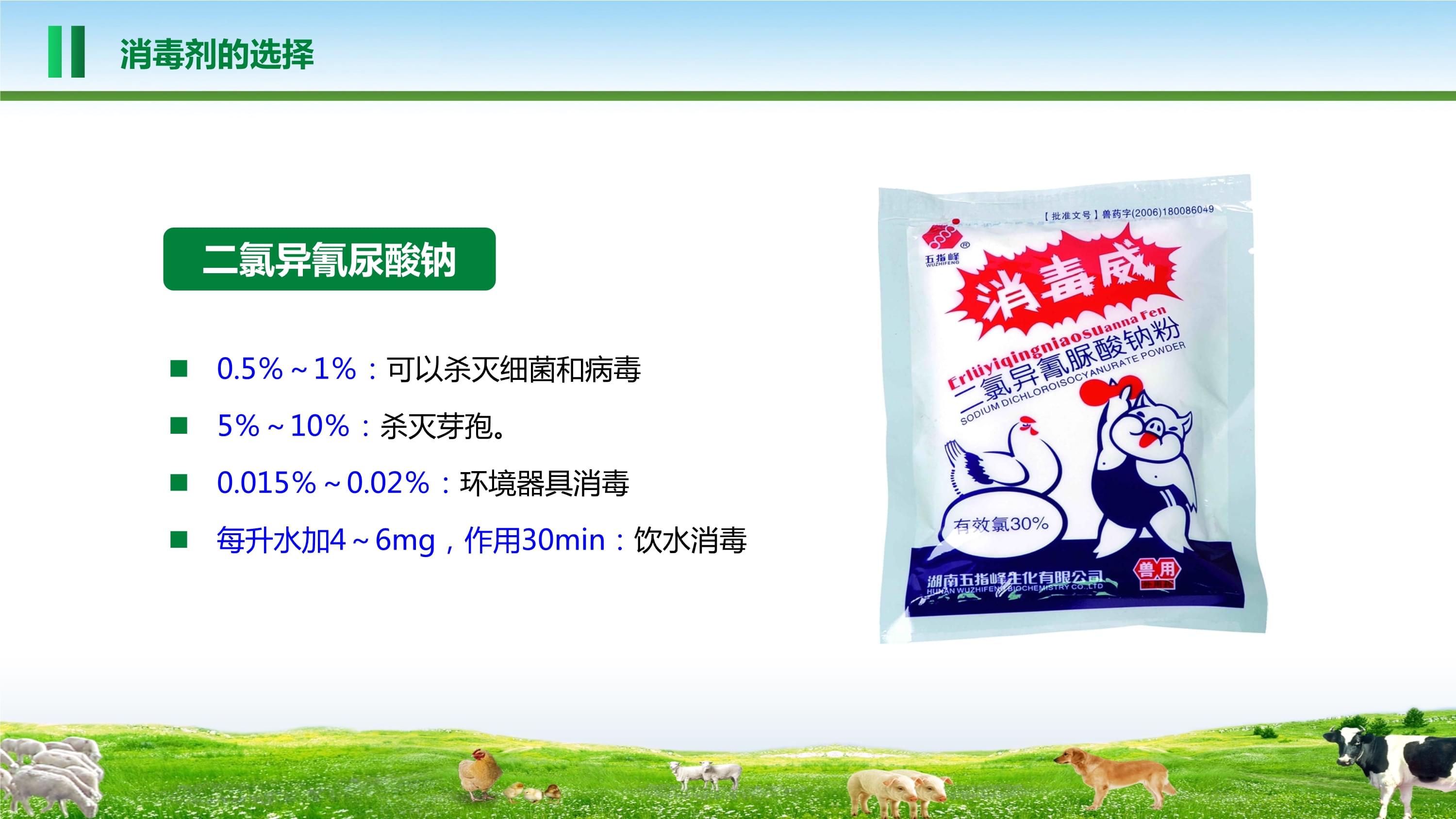 獸醫(yī)消毒技術(shù) 消毒劑的選擇、配制與醫(yī)療器械處理